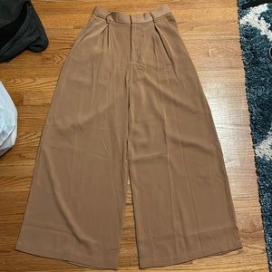 Brown Palazzo wide-leg pants. Brand-new! Size Small. Amazon Brand “Tronjori”